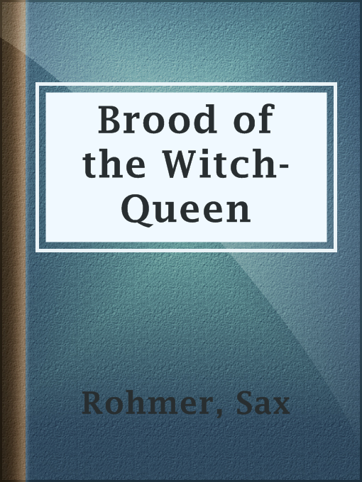 Cover image for Brood of the Witch-Queen